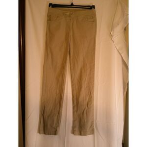 Chaps Classic Khaki Straight Leg Pants Regular Fit Size 10‎